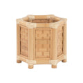 Planter Home ESPRIT Bamboo Rattan Tropical 46 x 40 x 40 cm