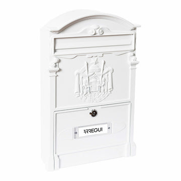 Letterbox Arregui White 26 X 9 X 42 CM Metal Aluminium