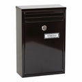 Letterbox Arregui Black Steel 22 X 8 X 32 cm