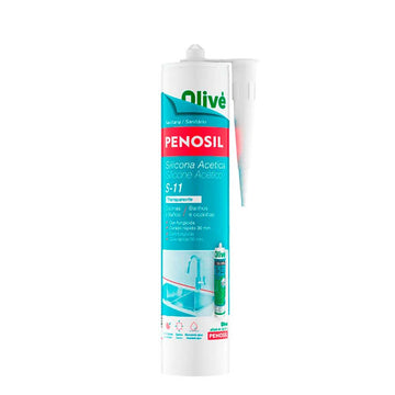 Acetic silicone Penosil Transparent 280 ml Silicone Baths Kitchen