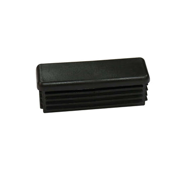 Ferrule/Terminal plug EDM 75100 75093  Black Polyethylene 64 x 25 mm 58 x 25 mm Staircase (2 Units)