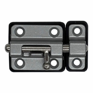 Door bolt EDM 85520 Grey 35 mm