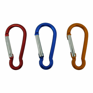 Snap hook EDM 86055 msq04 Multicolour Aluminium 10 X 100 MM