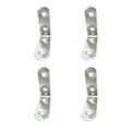 Set square EDM 86091 an24 Stainless steel 5 x 5 x 1,6 cm 4 Units