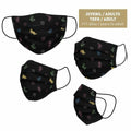 Hygienic Reusable Fabric Mask Harry Potter black