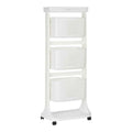 Vegetable trolley Kinvara White polypropylene Plastic 33 x 112 x 41 cm 33 x 11,2 x 42 cm