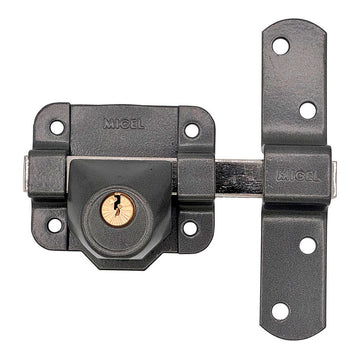 Safety lock Micel crr14 86l/50 mm Steel Grey 50 mm To put on top of