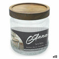 Glass Jar La Mediterránea Anna 450 ml 0,45 L (12 Units)