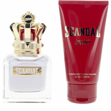 Men's Perfume Set Jean Paul Gaultier SCANDAL POUR HOMME 3 Pieces