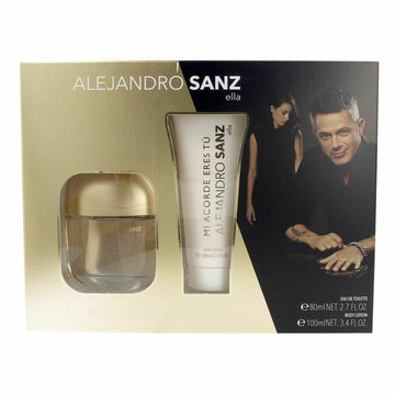 Women's Perfume Set Alejandro Sanz Mi acorde eres tú 2 Pieces