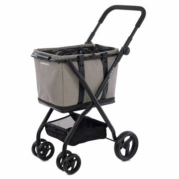 Shopping cart Carlett CUBE S ICE Grey