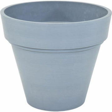 Plant pot Mega Collections Ecostone Planter Grey Plastic Recycled 43 x 43 x 74 cm 41 x 35 cm