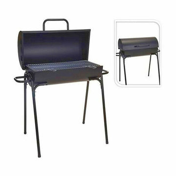 Charcoal Barbecue with Stand Black 33 x 63 x 89 cm Circular