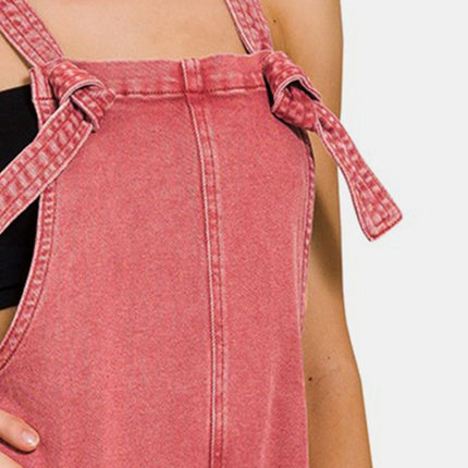 Zenana Knot Strap Romper