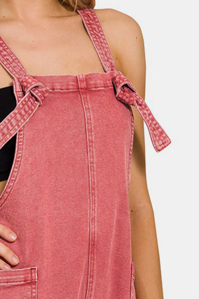 Zenana Knot Strap Romper