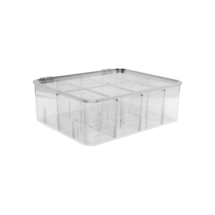 Multi-Use Storage Box with Dividers