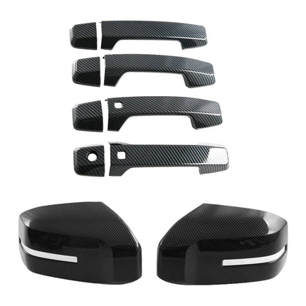 Side Door Mirror & Handle Covers Suitable For Mitsubishi Triton / L200 2023-2025