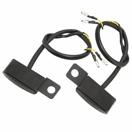 6x LED Mini Motorcycle Front Turn Signal Indicator Amber Light Suitable For Harley & Chopper