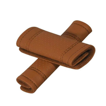 2pcs Universal Car Accessories Faux Leather Door Handle Cover Soft Car Handle