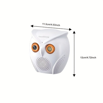NNETM Smart Home Security Camera (Night Vision & Two-Way Audio)