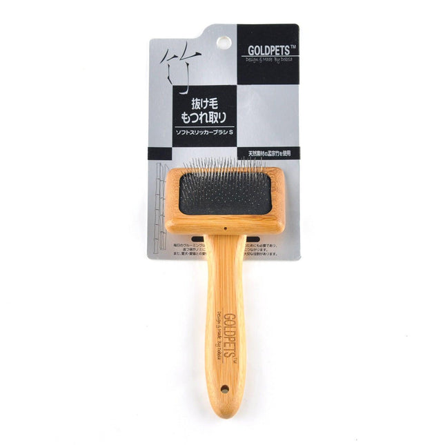 Luxury Bamboo Bliss Pet Grooming Air Cushion Needle Comb