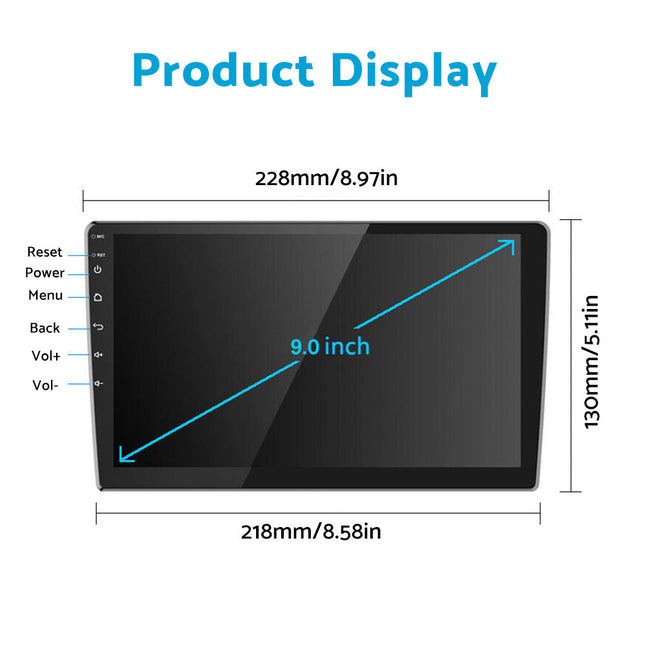 16GB Android 11 Car Stereo GPS Head Unit Suitable For Ford Ranger PJ / PK & Mazda BT-50
