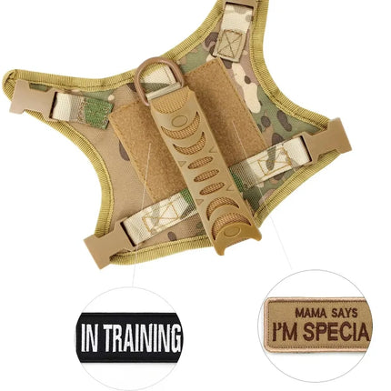 Tactical Pet Harness Set