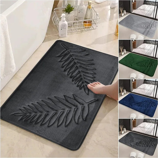 3-Piece Memory Foam Bathroom Mat Set