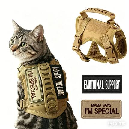 Tactical Pet Harness Set