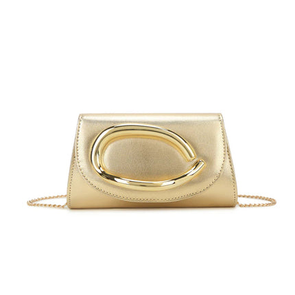 Gold Evening Clutch Bag