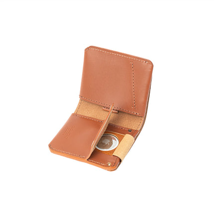Leather AirTag Billfold Wallet