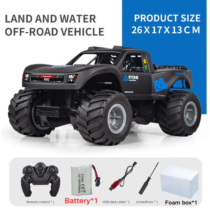 Amphibious 4WD Stunt RC Car