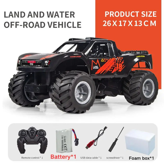 Amphibious 4WD Stunt RC Car