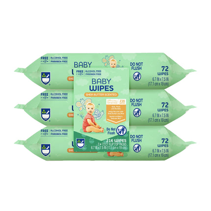 Aloe Vera & Shea Butter Infused Baby Moist Wipes