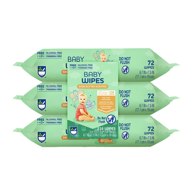 Aloe Vera & Shea Butter Infused Baby Moist Wipes