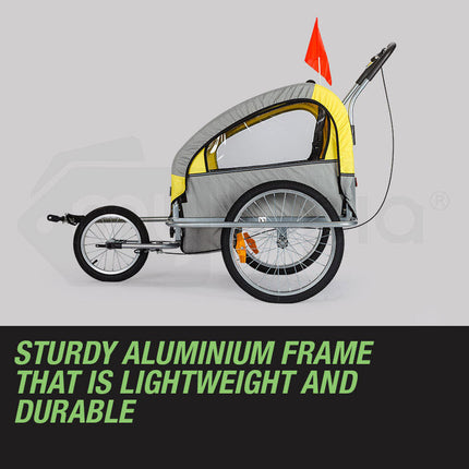 Kids Bike Trailer & Bicycle Pram Stroller