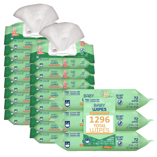 Baby Wipes with Aloe Vera & Shea Butter