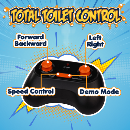 Remote Control Toilet Racer Toy Set