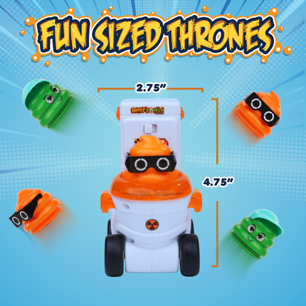 Remote Control Toilet Racer Toy Set