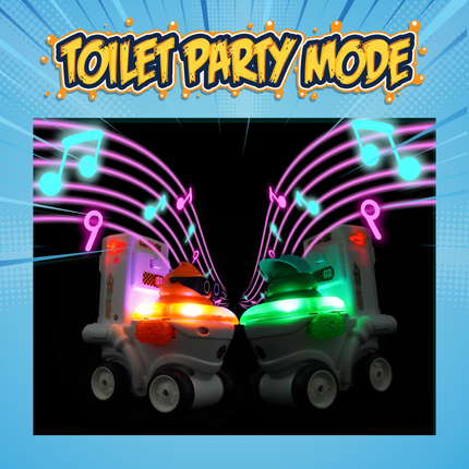 Remote Control Toilet Racer Toy Set