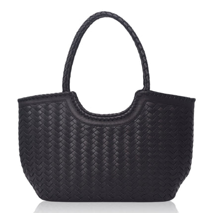Bellagio Woven Leather Tote Bag