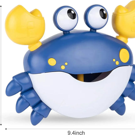 Bubble Machine Crab Frog Music Baby Shower Bath Toy