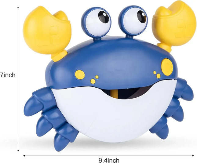 Bubble Machine Crab Frog Music Baby Shower Bath Toy