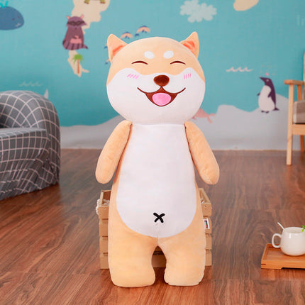 Bulldog & Husky Plush Toy