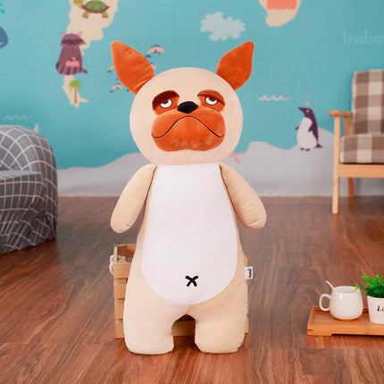 Bulldog & Husky Plush Toy