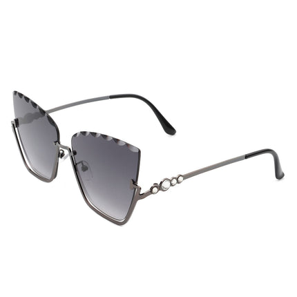 Irregular Square Cat Eye Sunglasses