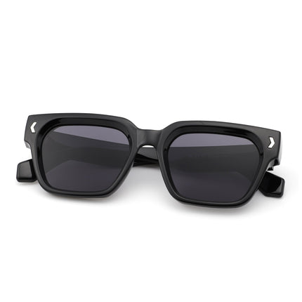 Retro Thick Frame Square Sunglasses