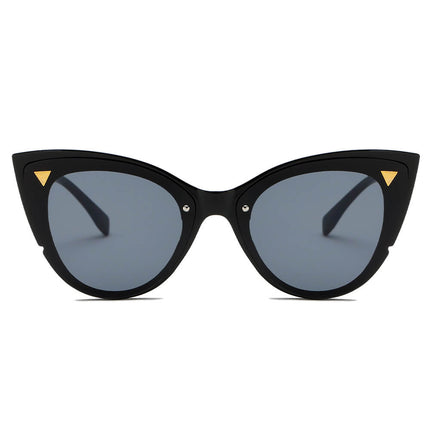 Women’s Retro Round Cat Eye Sunglasses