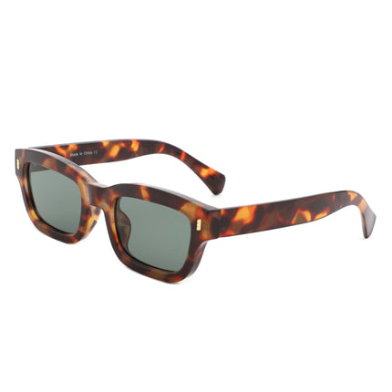 Retro Narrow Rectangle Sunglasses