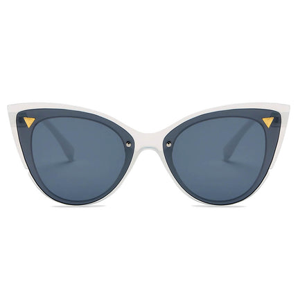 Women’s Retro Round Cat Eye Sunglasses